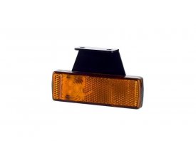 LD 456L Габаритно-контурный фонарь HOR 41 3 LED с отражателем с кронштейном оранжевый левый 2функции: габарит боковой/светоотражатель 5457 LD 456L Габаритно-контурный фонарь HOR 41 3 LED с отражателем с кронштейном оранжевый левый 2функции: габарит боковой/светоотражатель 5457